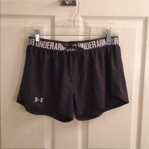Under Armor running shorts